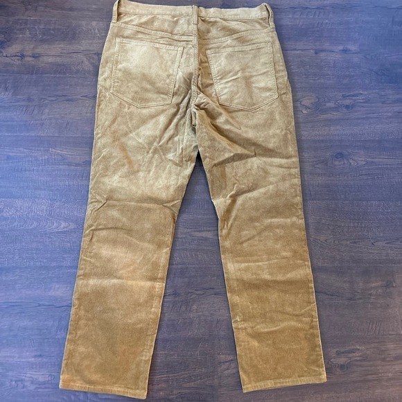 J Crew Factory Petite corduroy full-length essential straight pant 30P - Picture 4 of 5